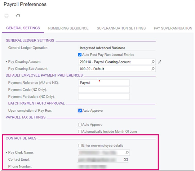 Payroll reference - EOFY 2023 MYOB advanced payroll