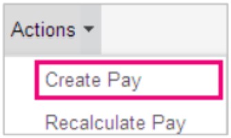 action create pay box 