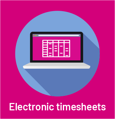 icon for electronic timesheet