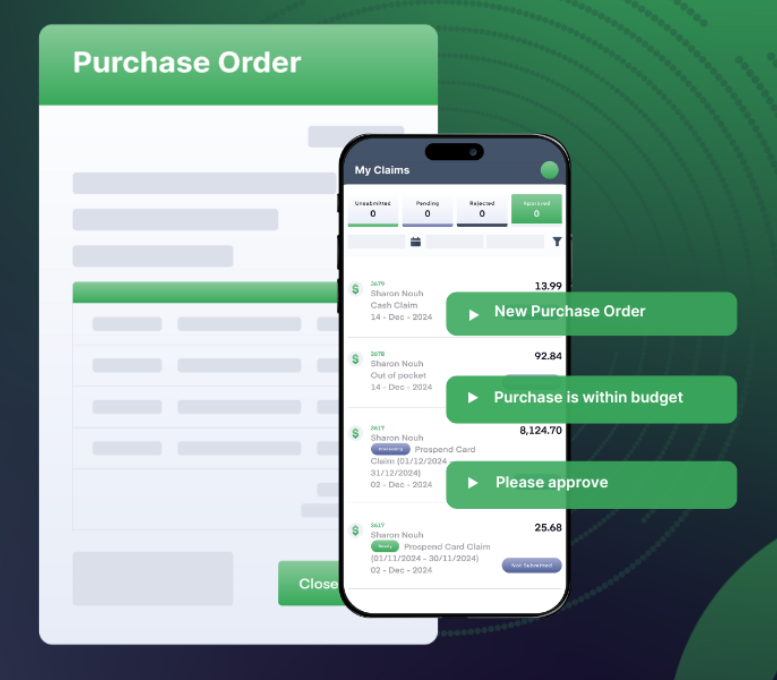 Purchase Order Management – Gain complete control over procurement with seamless MYOB integration.