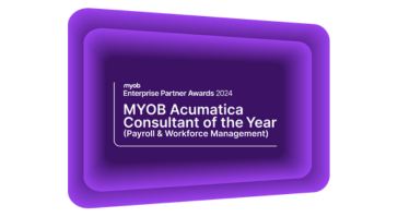 MYOB Acumatica Consultant of the Year Payroll & Workforce Management