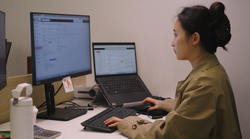 Kinatico staff having visibility of data using MYOB Acumatica
