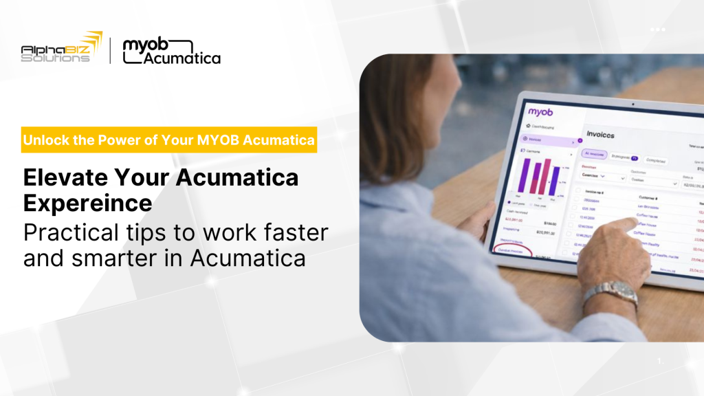 Elevate Your Acumatica Expereince webinar featured image