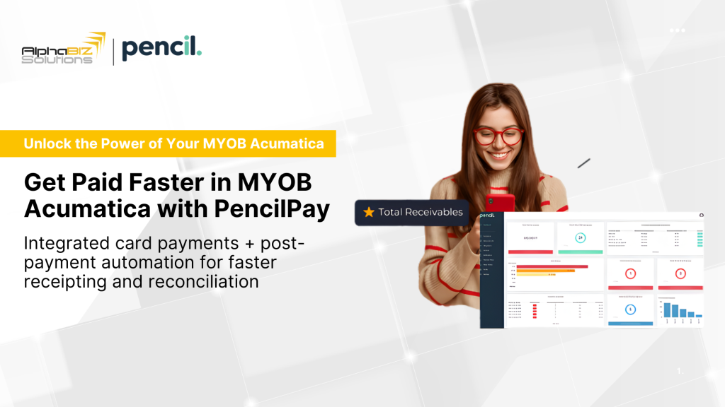 Unlock Webinar Get Paid Faster in MYOB Acumatica with PencilPay webinar featured image